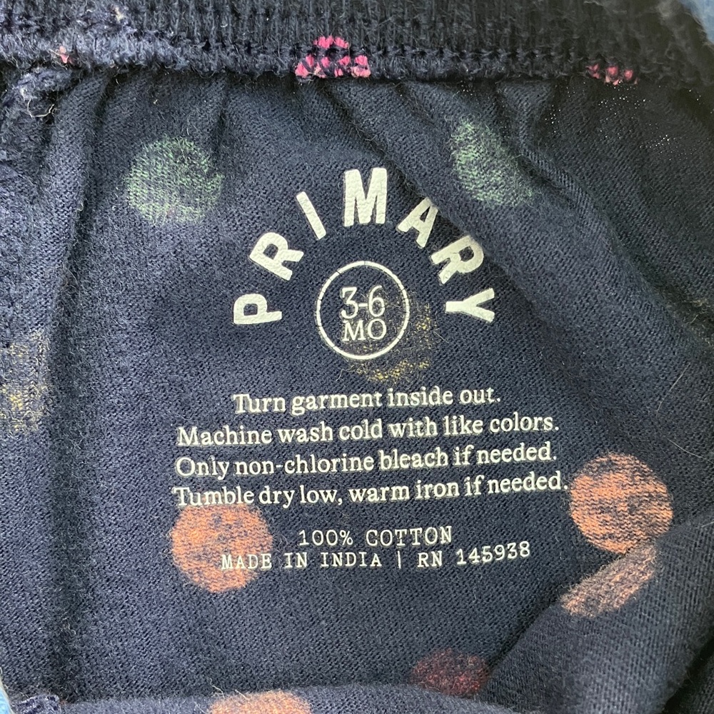 Primary ‘Bloomers’ Polka Dot Diaper Cover - Picture 2 of 3
